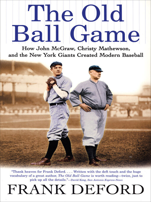 Title details for The Old Ball Game by Frank Deford - Wait list